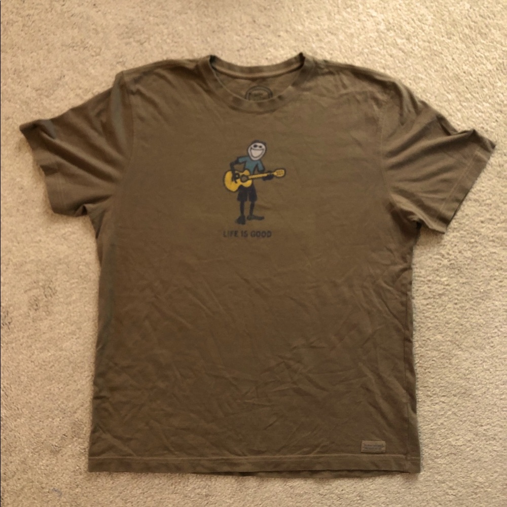 Life is Good, Jake Guitar, Crusher Tee